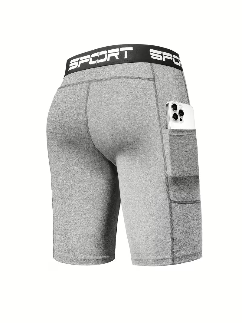 Licra Short De Compresión Running Ciclismo Pantaloneta Gym